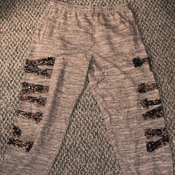Pink-Bling Sweatpants. - Picture 6 of 8